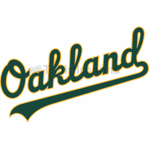 Oakland Athletics T-shirts Iron On Transfers N1793 - Click Image to Close